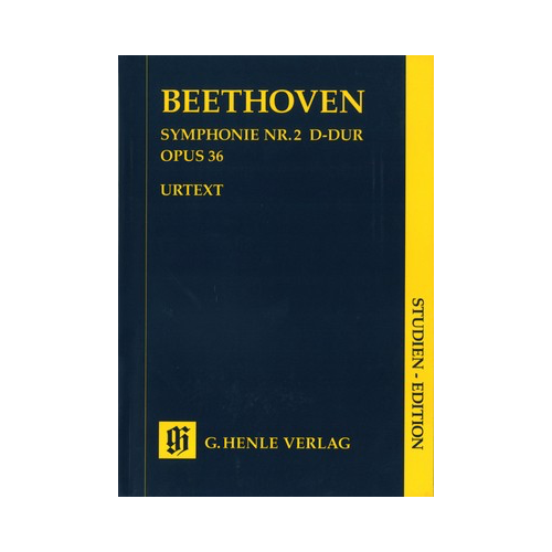 Symphony No 2 in D Major Op 36 Study Score