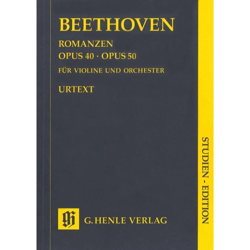 Beethoven - 2 Romances Op. 40 & 50 Study Score Henle HN9803