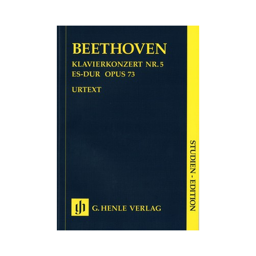 Piano Concerto No 5 in Eb Major Op 73 Study Score