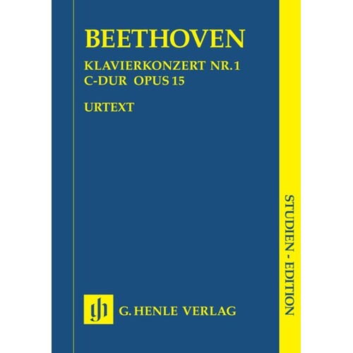 Piano Concerto No 1 Op 15 C (Music Score) Book