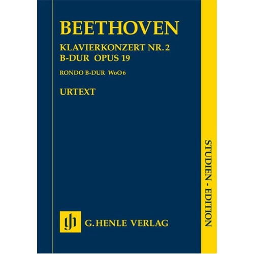 Piano Concerto No 2 Op 19 B Flat (Music Score) Book