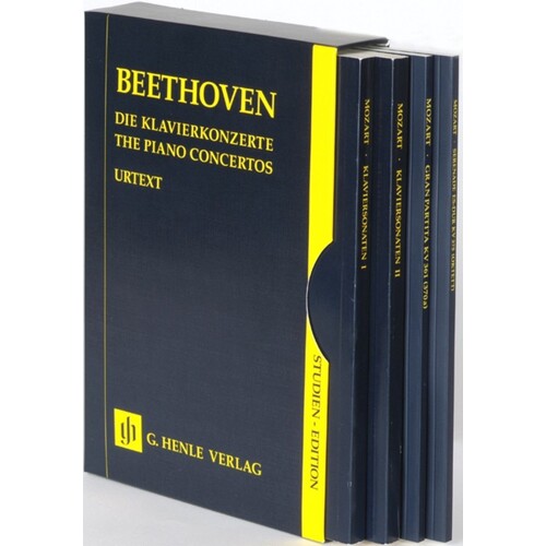 Piano Concertos Nos 1 - 5 In Slipcase (Hardcover Book) Book