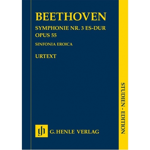 Symphony No 3 Op. 55 Study Score (Eroica) (Softcover Book)