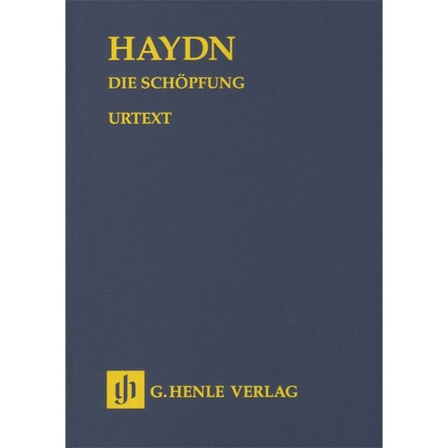 The Creation Hob 21 No 2 Study Score by Joseph Haydn