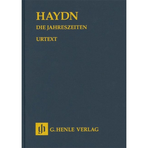The Seasons Hob 21 No 3 Study Score HB by Joseph Haydn - G. Henle Verlag, Orchestra, 1 Page