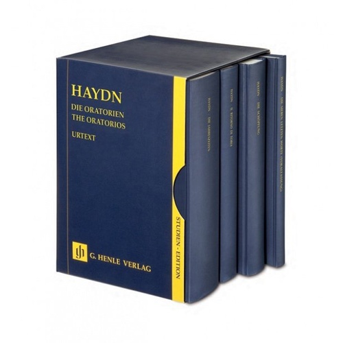 Haydn Oratorios Study Scores Set in Slipcase - G. Henle Verlag