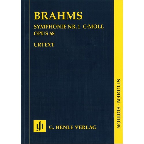 Symphony No 1 Op 68 C Min Urtext (Music Score) Book
