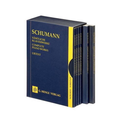 Schumann Complete Piano Works Study Score by Ernst Herttrich