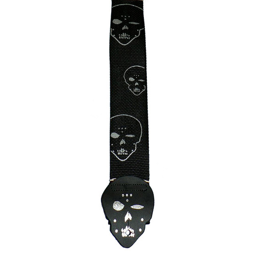 Hot Picks 2" Black Nylon "Killer" Guitar Strap from Monster Series