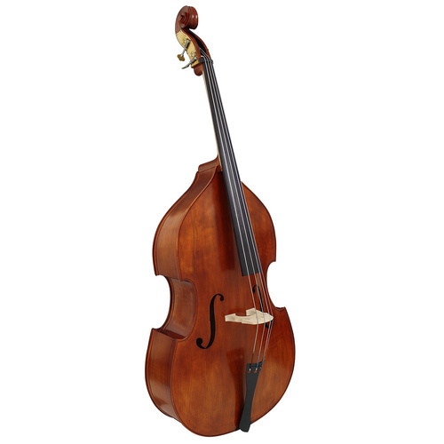 Hidersine Studenti 3/4 Double Bass Outfit with Bow and 10mm Padded Gigbag