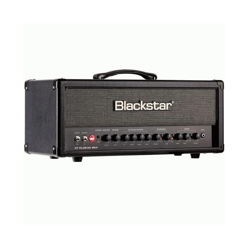 Blackstar HT Mark 2 50 Watt Valve Head with ECC83 & EL34, Footswitchable Channels & Voices, Infinite Shape Feature, Power Reduction