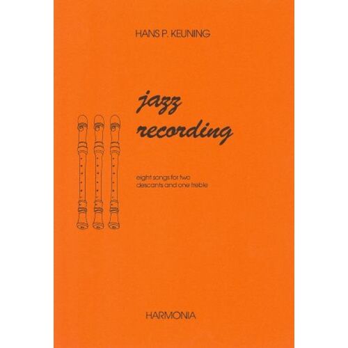 Jazz Recording For Rec Trio (Set Of Parts) Book