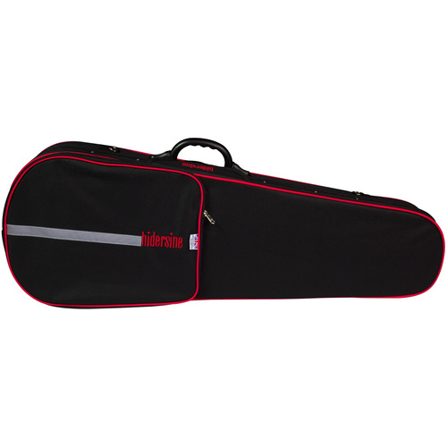 Hidersine HVC6A Shaped Case for 4/4 Violin & 14" Viola with Cordura Cover & Accessories