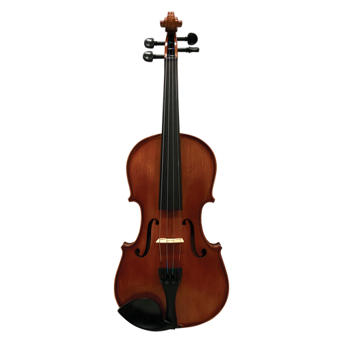 Hidersine HW3180A Studenti Academy 4/4 Violin Student Outfit with Wittner Finetune Pegs, Case, Bow, Rosin, Solid Spruce Top, Ebony Fingerboard