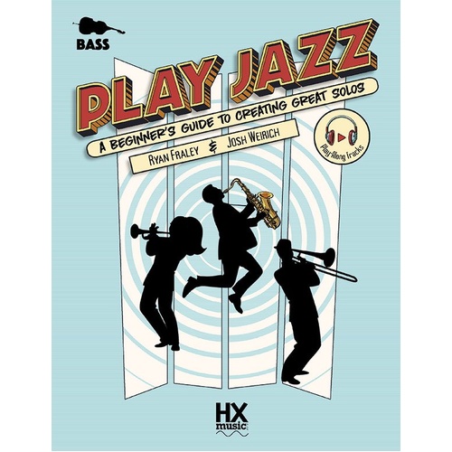 Play Jazz Bass BK/OLA - Double Bass Improvisation Guide