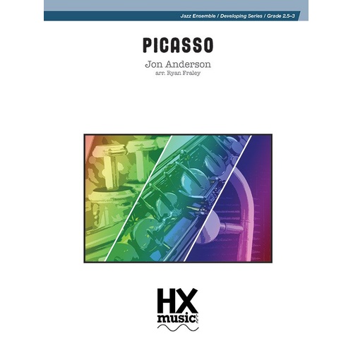 Picasso JE2.5-3 SC/PTS Jazz Ensemble Arrangement for Trumpet or Flugelhorn Solo