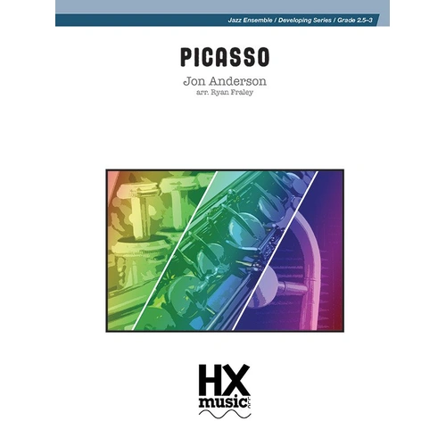 Picasso JE2.5-3 SC/PTS Jazz Ensemble Arrangement by Jon Anderson