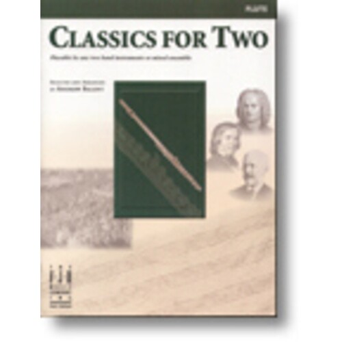 Classics For Two Arr Balent Flute (Softcover Book)
