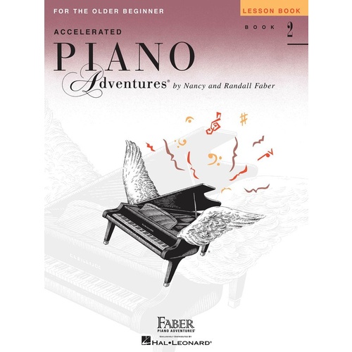 Accelerated Piano Adventures Book 2 Lesson Int Ed Book