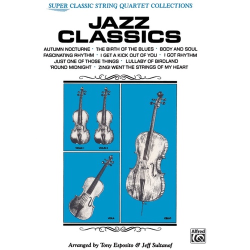 Jazz Classics For String Quartet