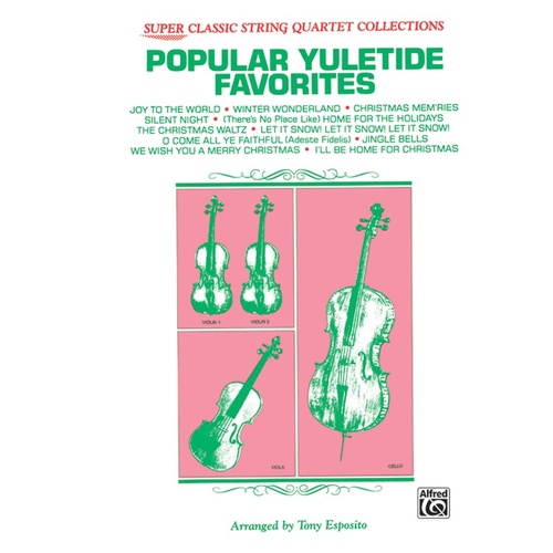 Popular Yuletide Favorites For String Quartet