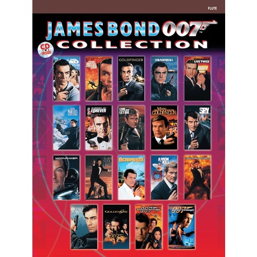 James Bond 007 Collection Flute Book/CD