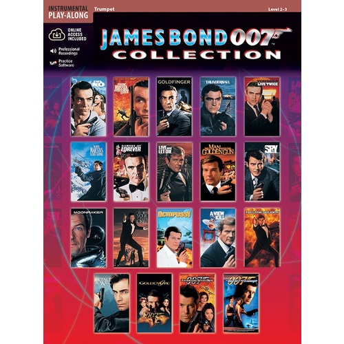 James Bond 007 Collection Trumpet Book/CD