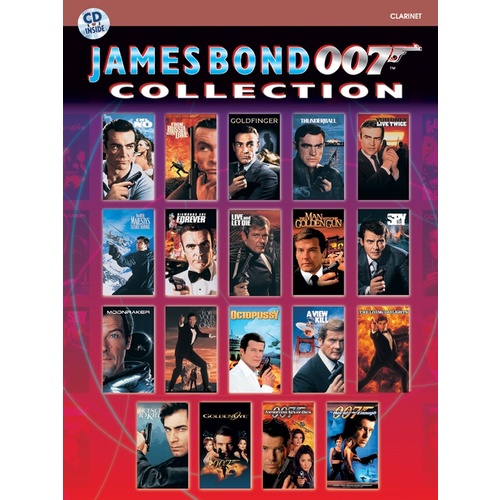 James Bond 007 Collection Clarinet Book/CD