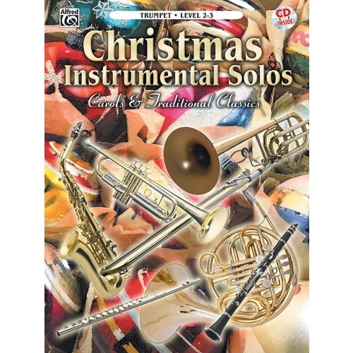 Christmas Solos Trad. Carols Trumpet Book/CD