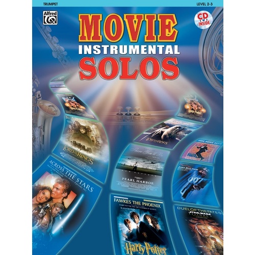 Movie Inst Solos Trumpet Book/CD