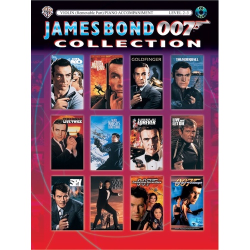 James Bond 007 Collection Violin Book/CD