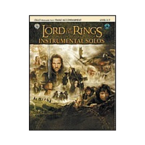 Lord of the Rings Instrumental Solos for Flute Book with CD