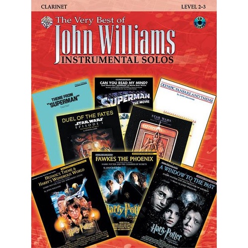 Very Best of John Williams Clarinet Book with CD - Warner Bros