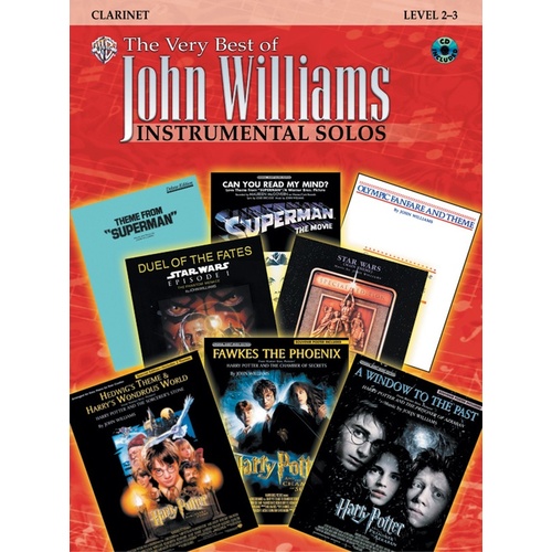 Very Best Of John Williams Clarinet Book/CD