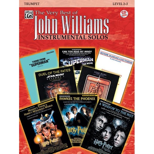 Very Best of John Williams Trumpet Book/CD - Warner Bros