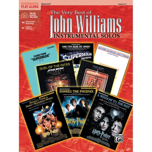 Very Best of John Williams Horn Book with CD