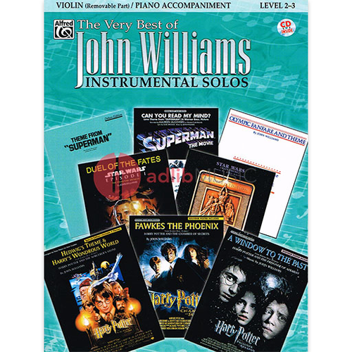Very Best of John Williams Violin Book/CD