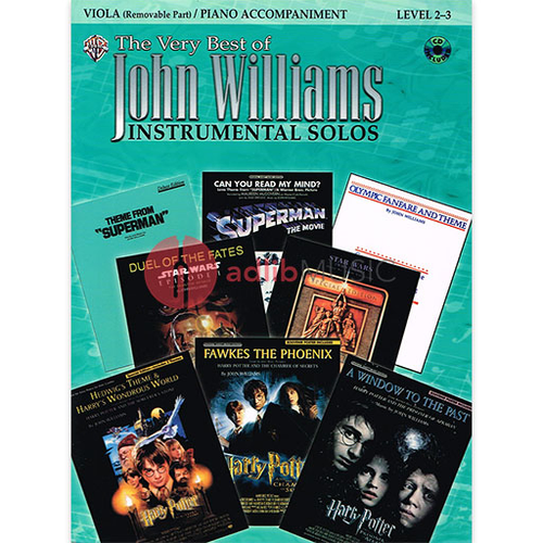 The Very Best of John Williams Viola Book/CD