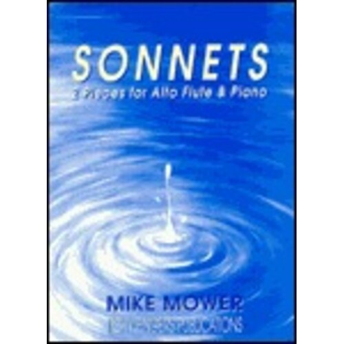Sonnets Alto Flute And Piano Book