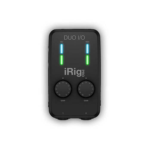 IK Multimedia iRig Pro Duo I/O Mobile 2-channel audio/MIDI interface