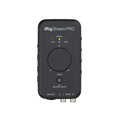 IK Multimedia iRig Stream Pro Streaming audio interface for iOS, Android, Mac/PC
