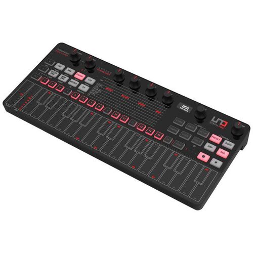 IK Multimedia UNO Synth Pro Desktop Black - Ultra-portable Paraphonic Dual Filter Analogue Synthesizer LTD Edition