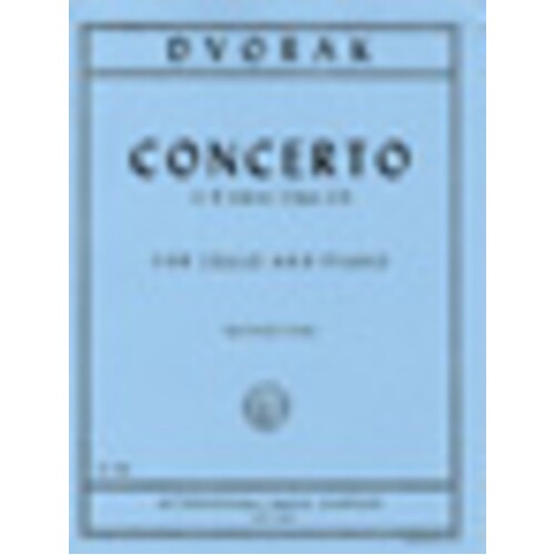Concerto B Min Op 104 Ed Rose Vlc Piano (Softcover Book)