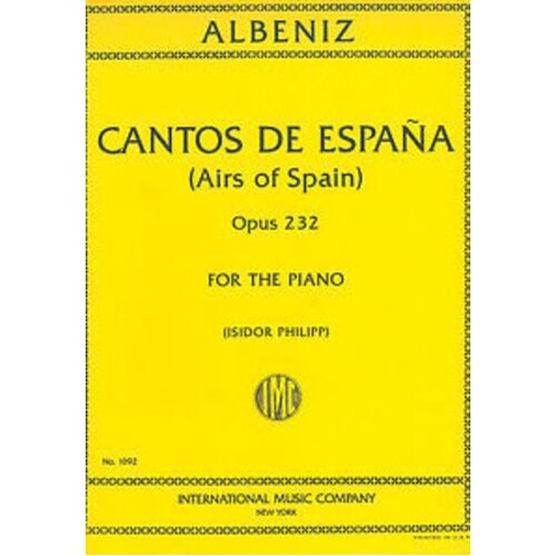 Songs Of Spain Op 232 Complete