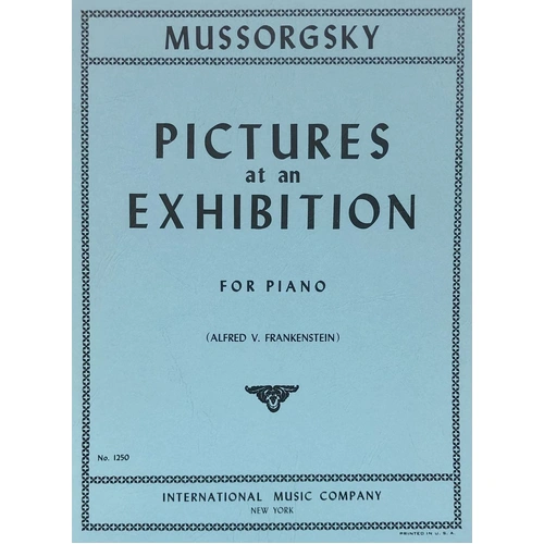 Mussorgsky - Pictures at an Exhibition for Piano Sheet Music