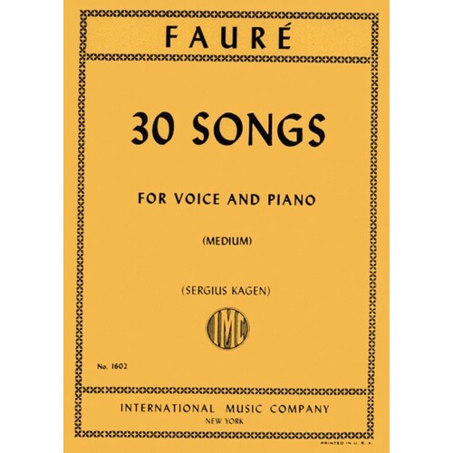 Songs 30 Medium