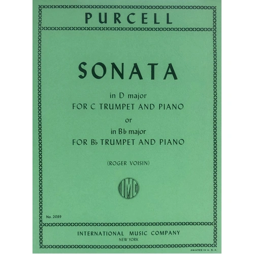Purcell - Sonata in D Major & Bb Major for Trumpet and Piano
