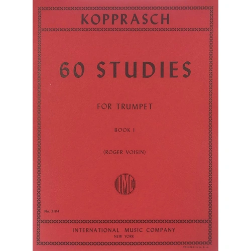 Kopprasch - 60 Studies Book 1 for Trumpet