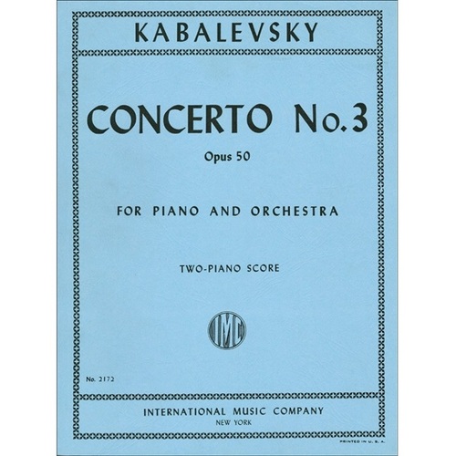 Concerto No 3 Op 50 D Youth Concerto 2P 4H
