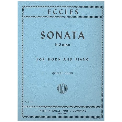 Telemann Sonata in G Minor for French Horn and Piano